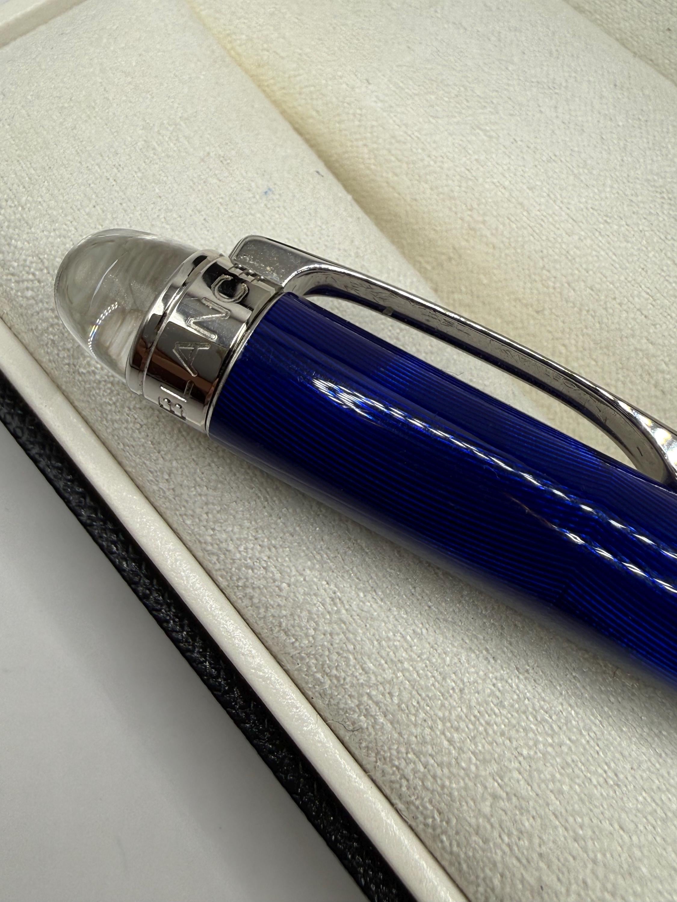 Montblanc Starwalker Cool Blue - Kugelschreiber - Pen Germany - Etsy