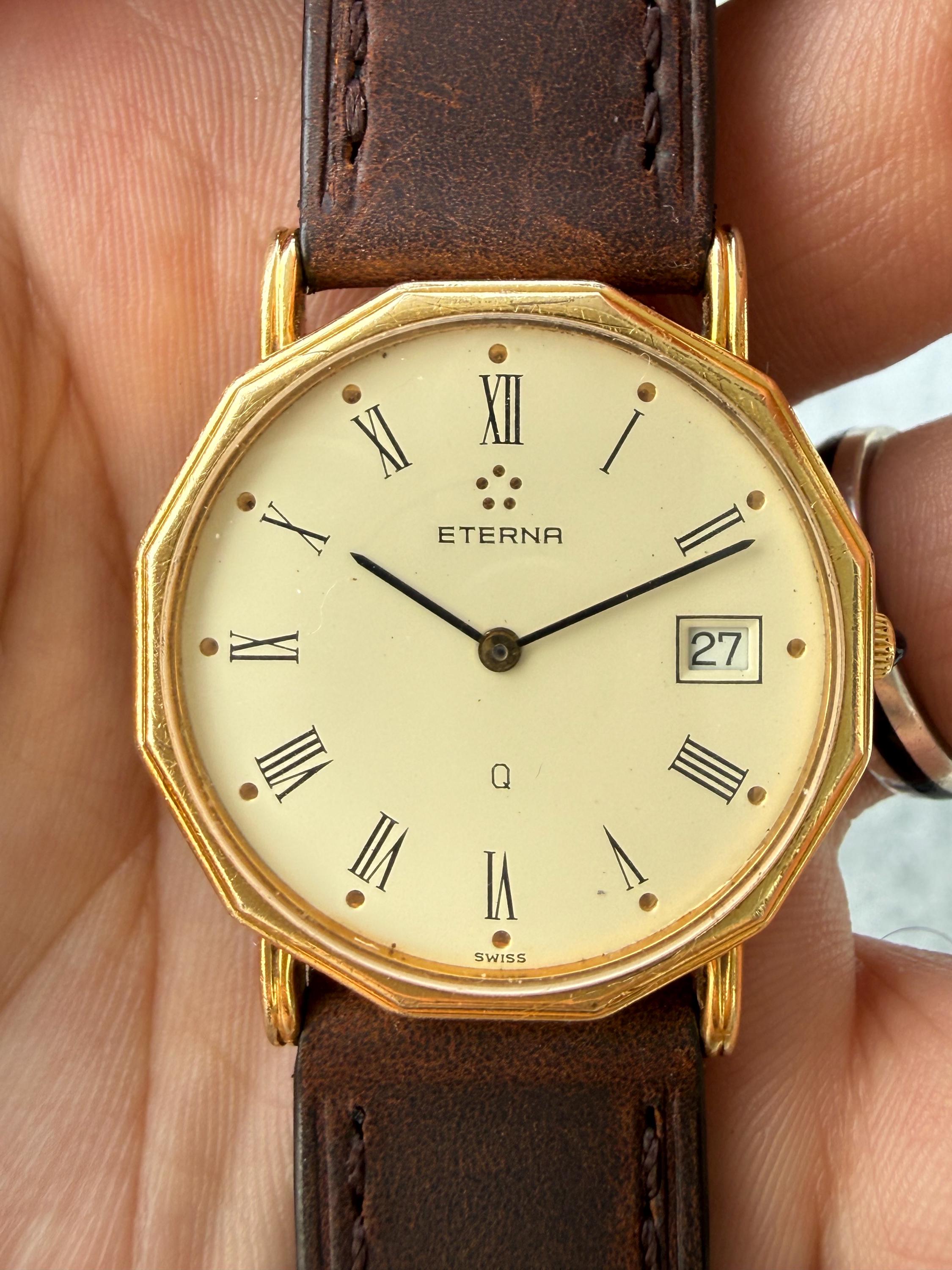 Eterna Quartz Watch - Etsy Eterna Quartz Watch - Etsy