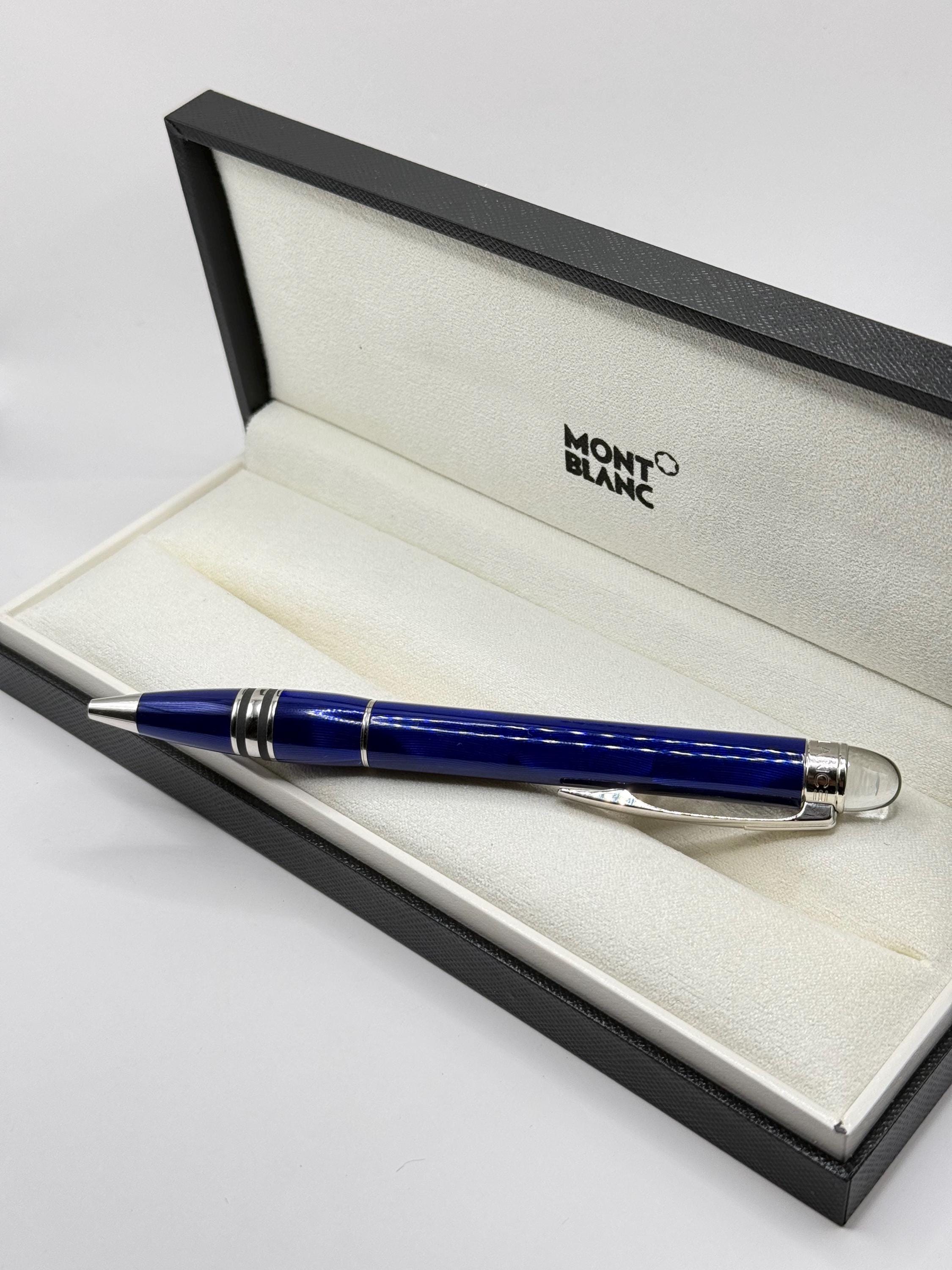 【廃盤レア】MONTBLANC STARWALKER Cool Blue Montblanc Starwalker Cool Blue - Kugelschreiber - Pen Germany - Etsy