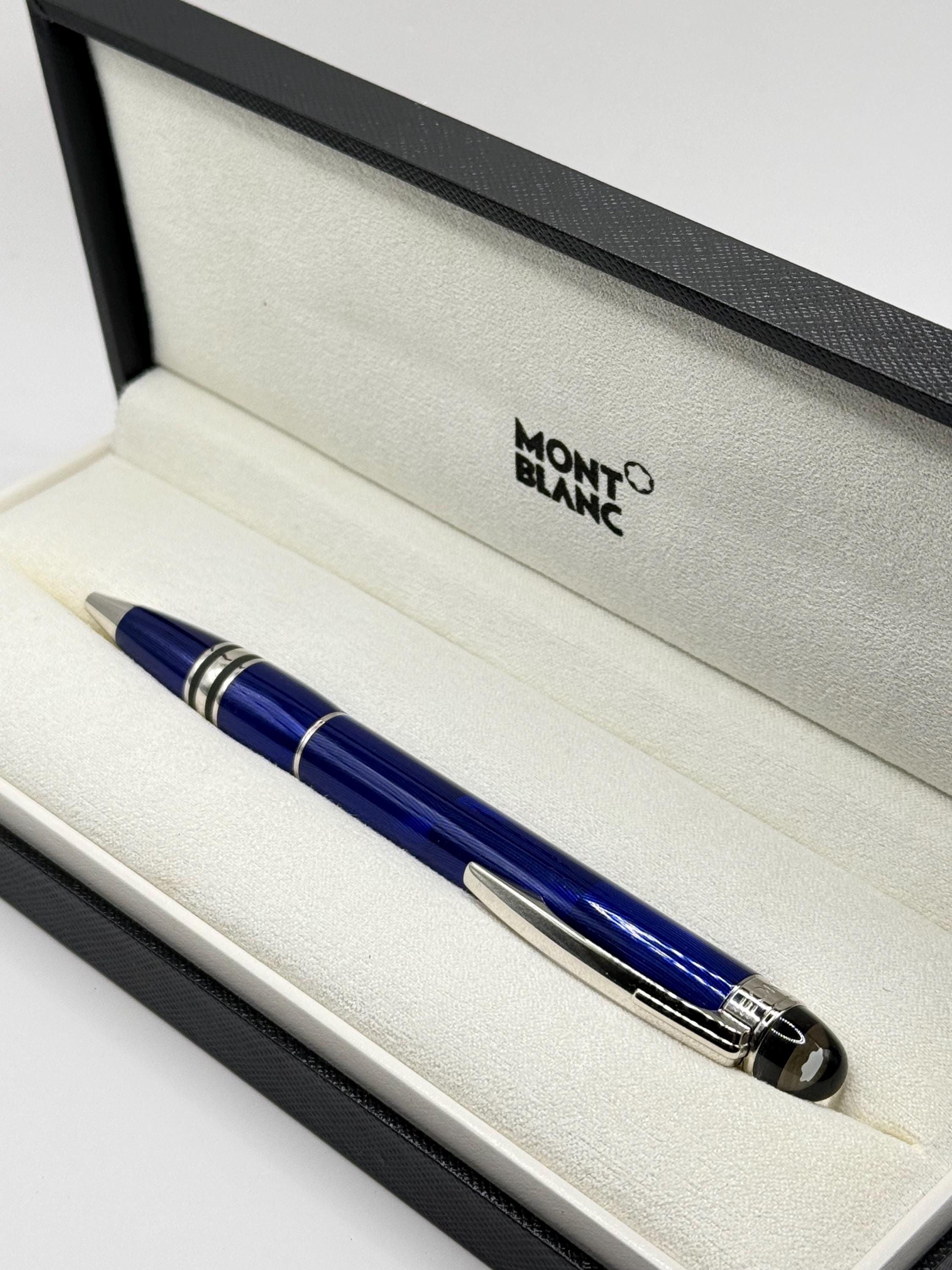 Montblanc Starwalker Cool Blue - Kugelschreiber - Pen Germany - Etsy