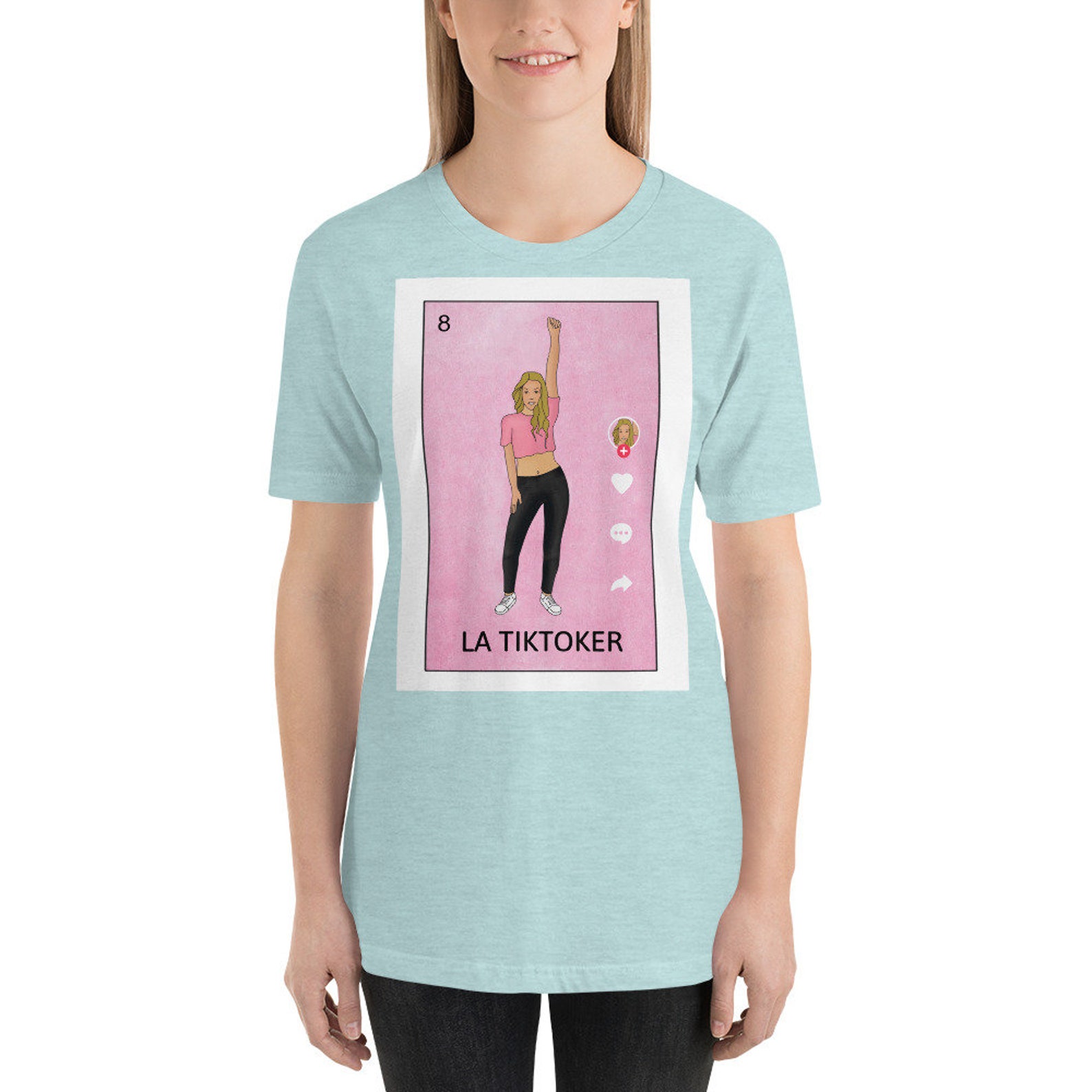 Premium CUSTOM Loteria Shirt LA TIKTOKER Mexgift Etsy