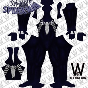 Blue | Classic Symbiote SM Suit Dye-Sub Pattern
