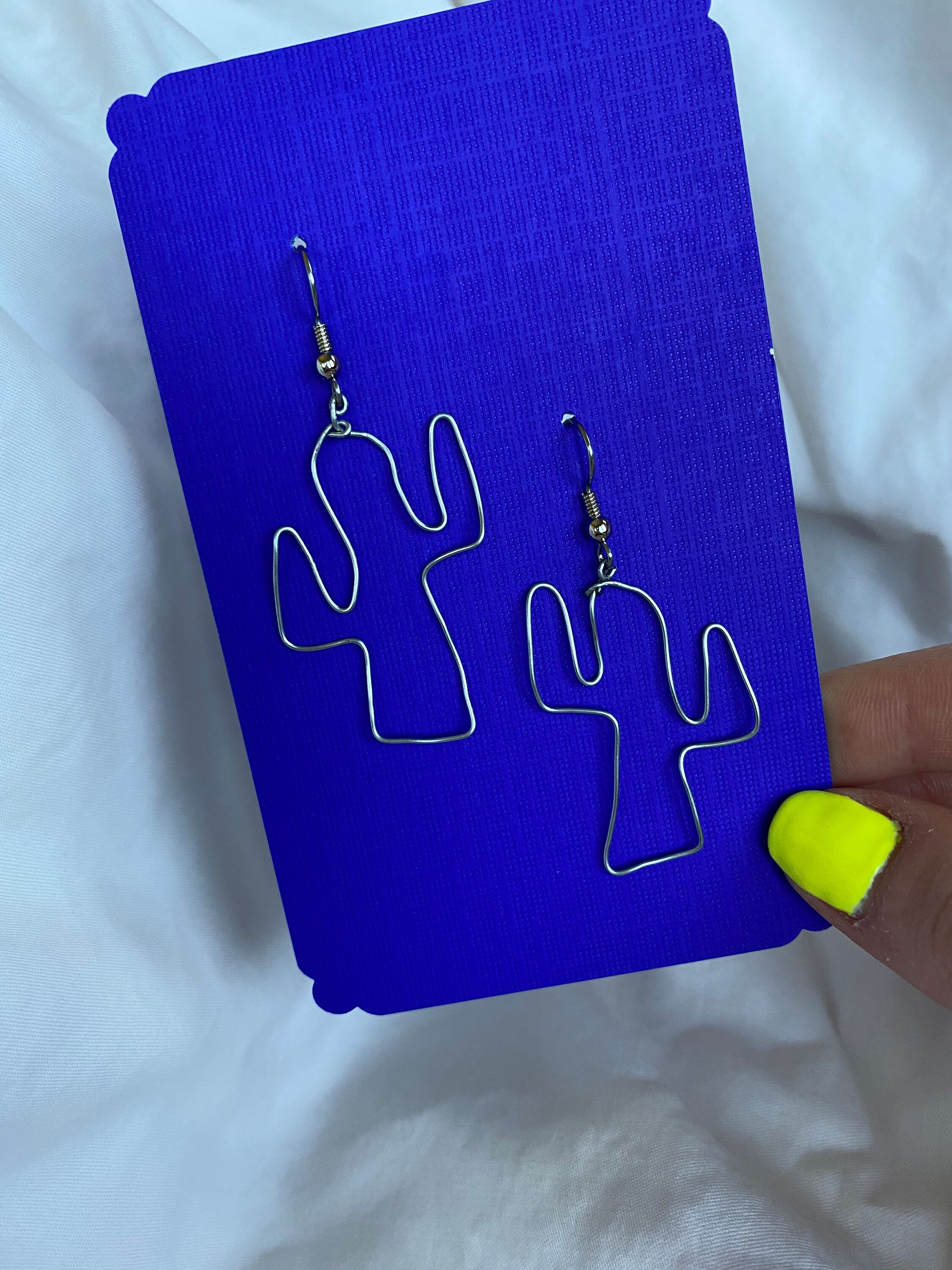 Cactus Earrings Etsy