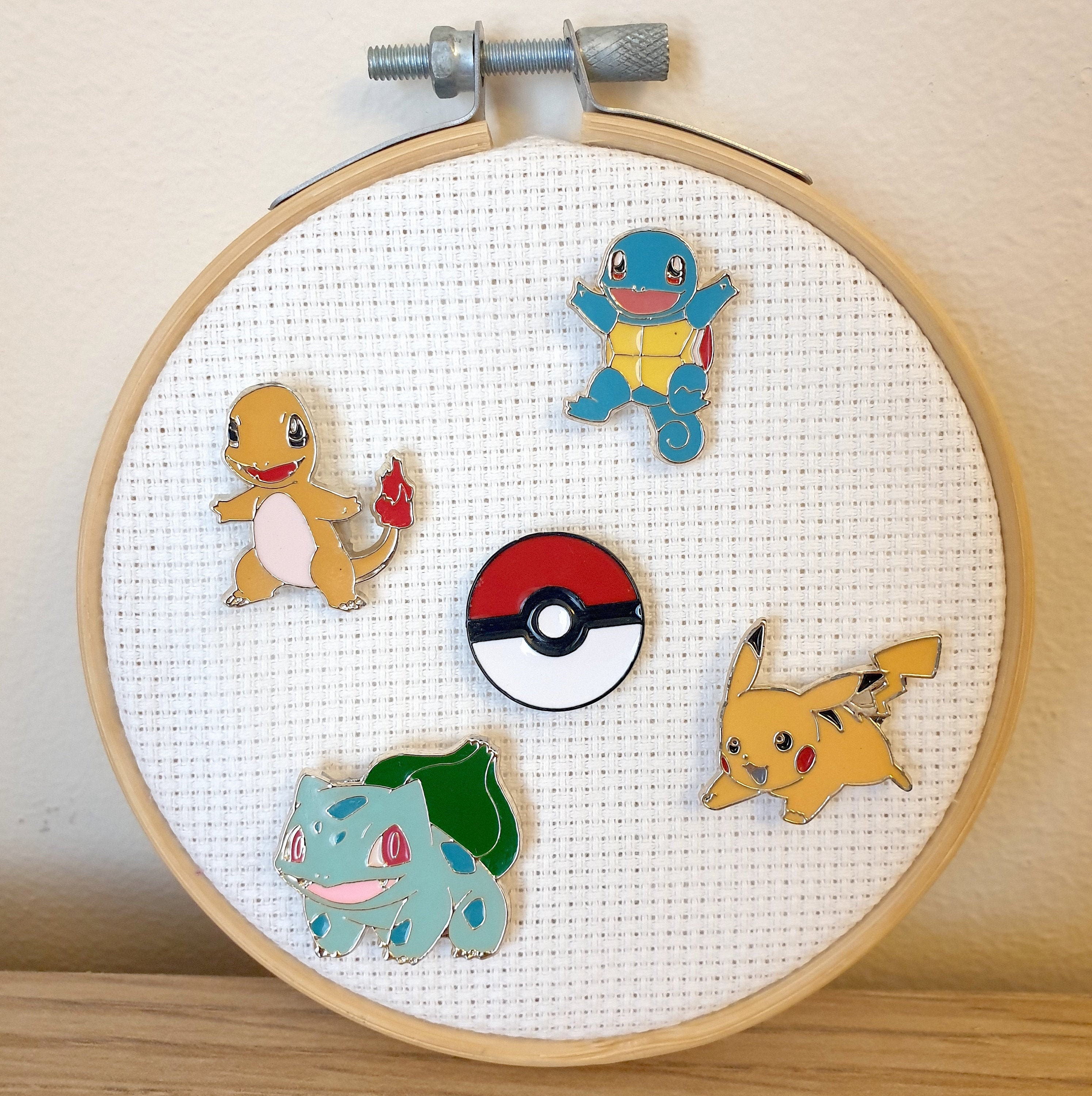 Pokemon Starter Needle Minder Etsy