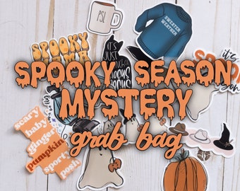 Spooky Season Mystery Sticker Grab Bag