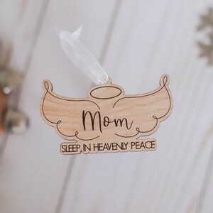 Angel Memorial Custom Christmas Ornament