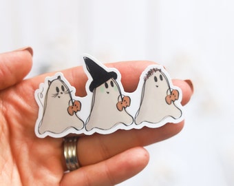 Trick or Treating Ghosts Sticker