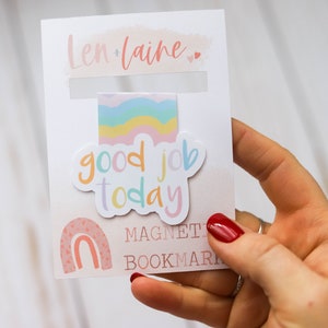 Good Job Today Colorful Magnetic Double Sided Bookmark image 2