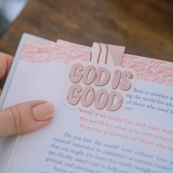 God Is Good Magnetic Double Sided Bookmark