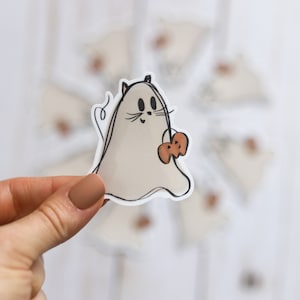 Trick or Treating Ghosts Sticker Set of 3 image 5