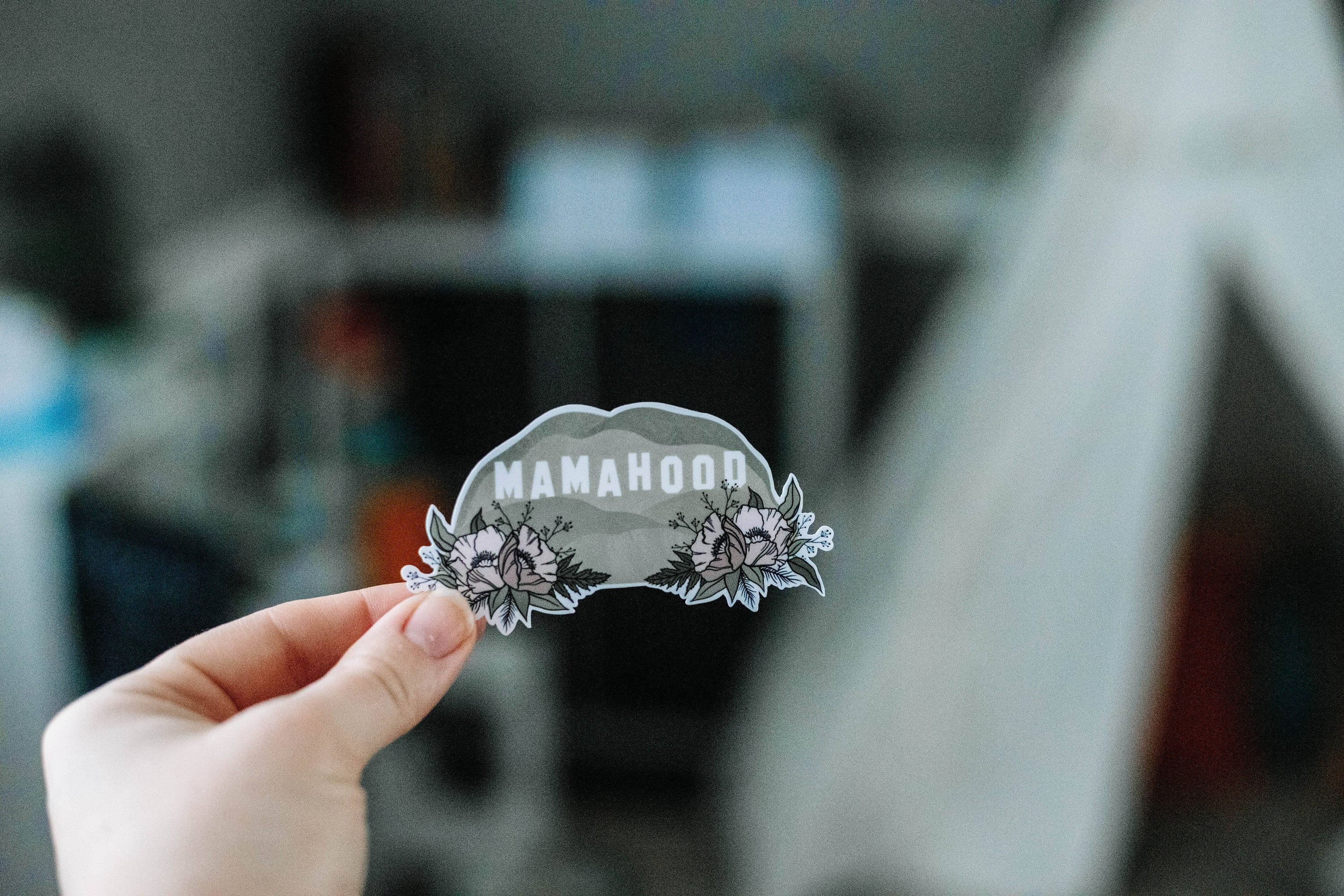 Mamahood Sticker Hollywood Sign Sticker Mom Sticker Mama | Etsy