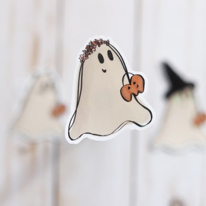 Trick or Treating Ghosts Sticker Set of 3 image 3