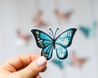 Schmetterling Sticker