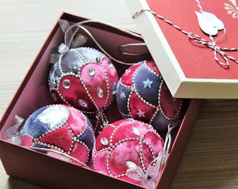 Christmas  ornament, Christmas decoration, Handmade accessory for the Christmas tree. Christmas gift, Christmas toy, Christmas balls