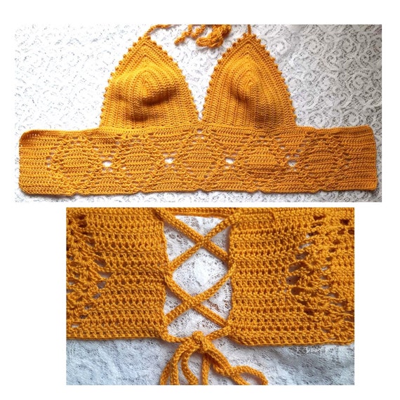 Summer Crop Top Crochet Pattern - Kickin Crochet