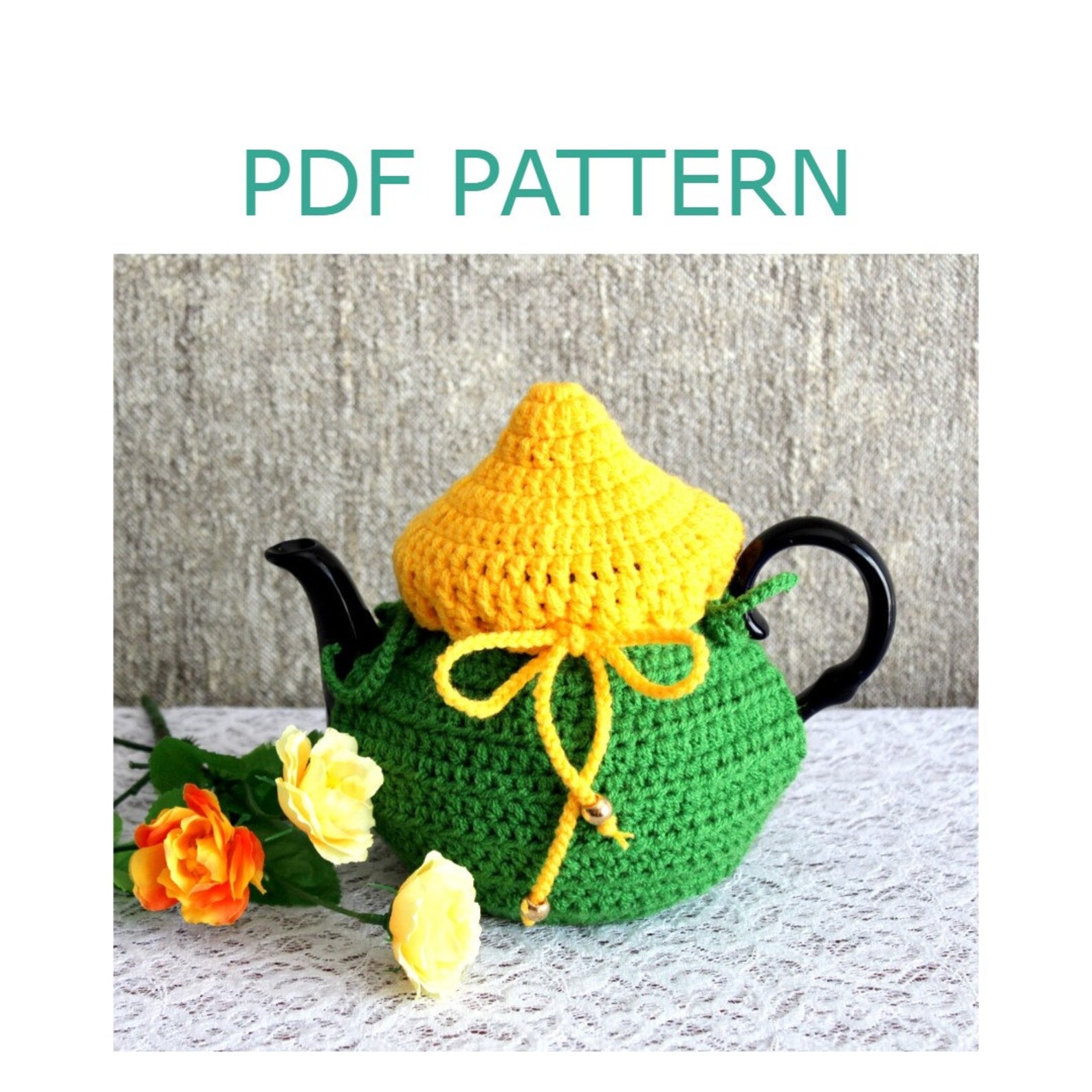 Tea Cosy Crochet Pattern Teapot Cozy Tea Cozy Teapot Cover Etsy