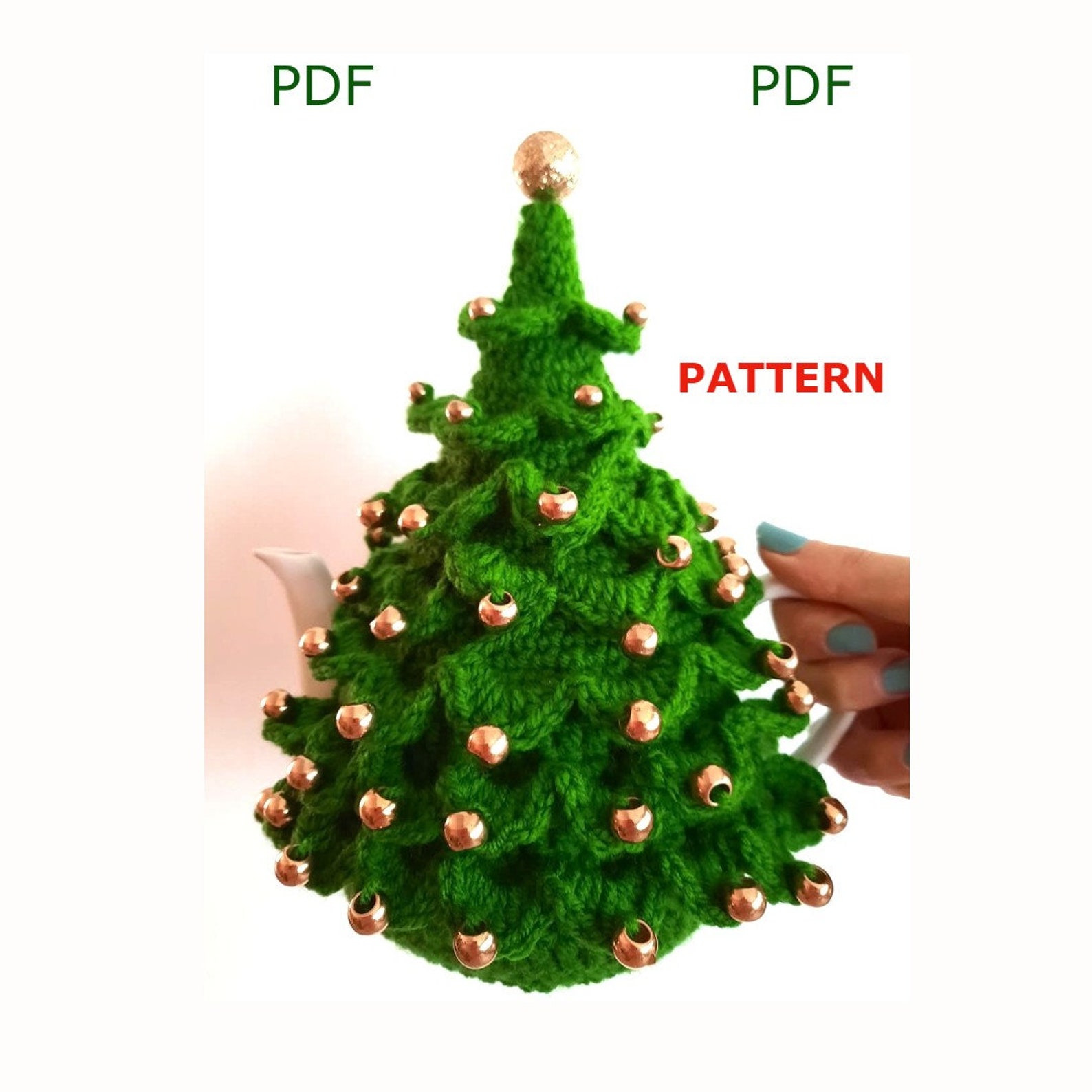 Tea Cosy Crochet Pattern Christmas Teapot Cozy Tea Cozy Etsy