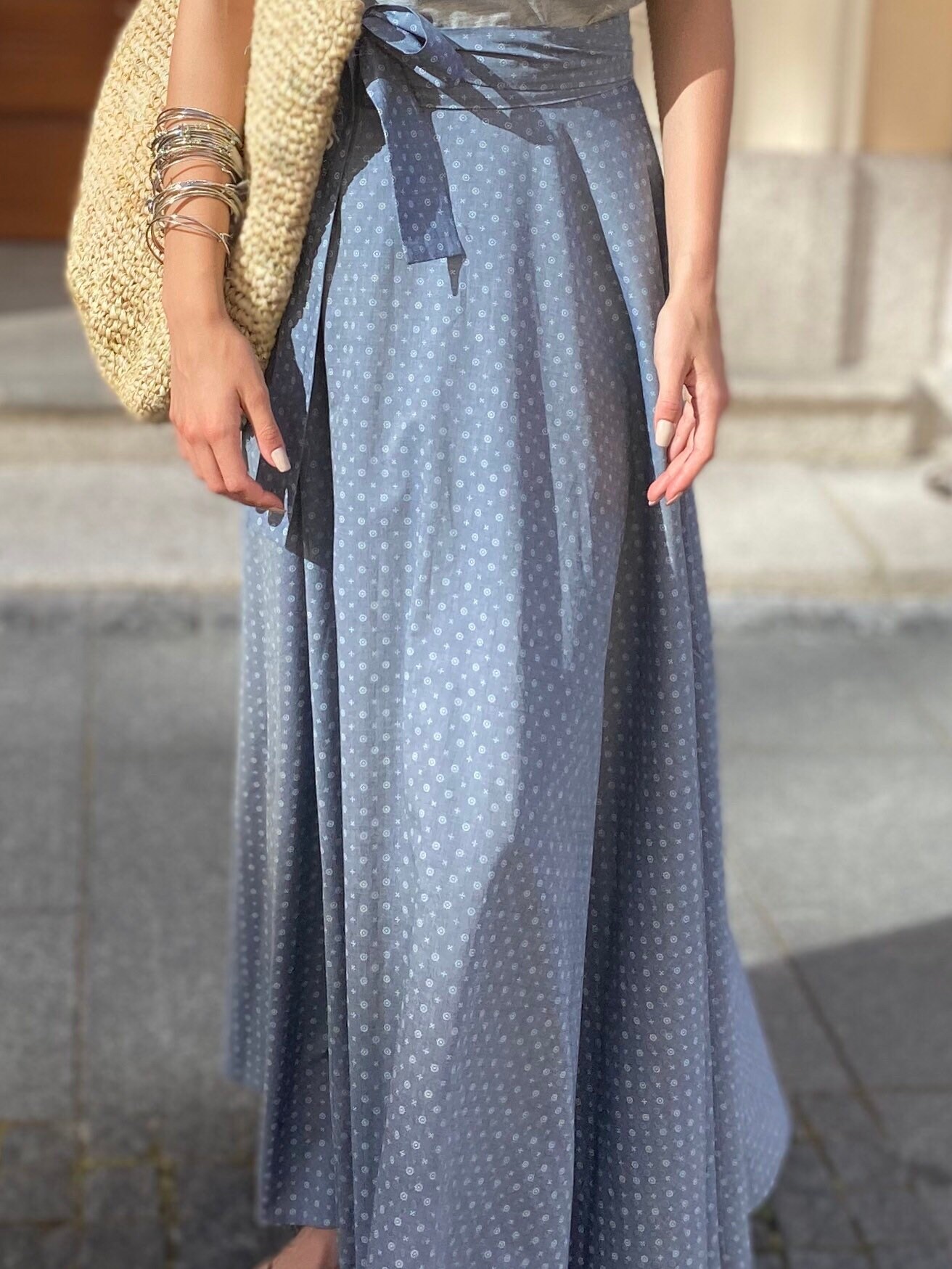 Wrap Skirt Full Circle Skirt Denim Skirt Maxi Wrap Skirt Etsy