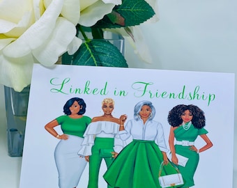 Link Inspired Note Cards
