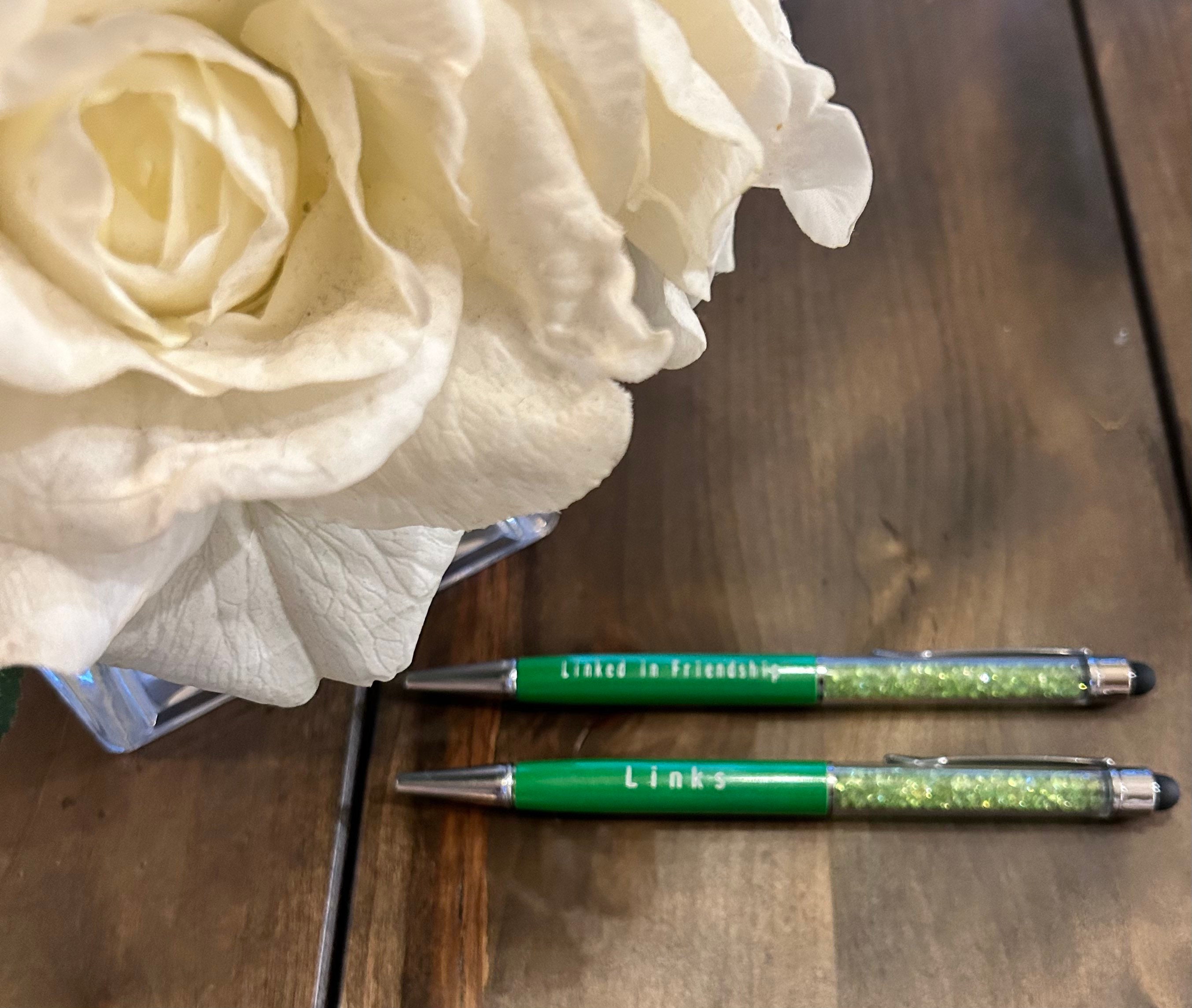 AKA White Ink Pen with Large Pearl – Rosa's Greek Boutique, Inc.