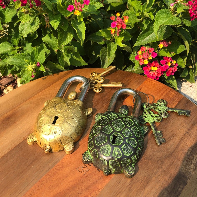 Antique Castle Lock - Etsy