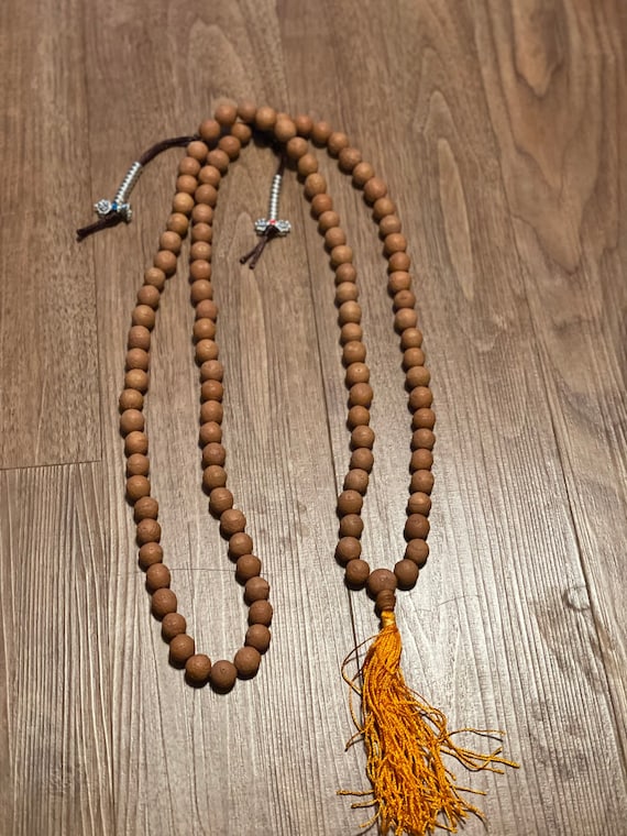 Genuine Bodhi Mala Real Nepali Bodhi Seed Beads Meditation Prayer Beads  Yoga Buddha Beads Mindfulness Manifestation Spiritual Decor Gifts 