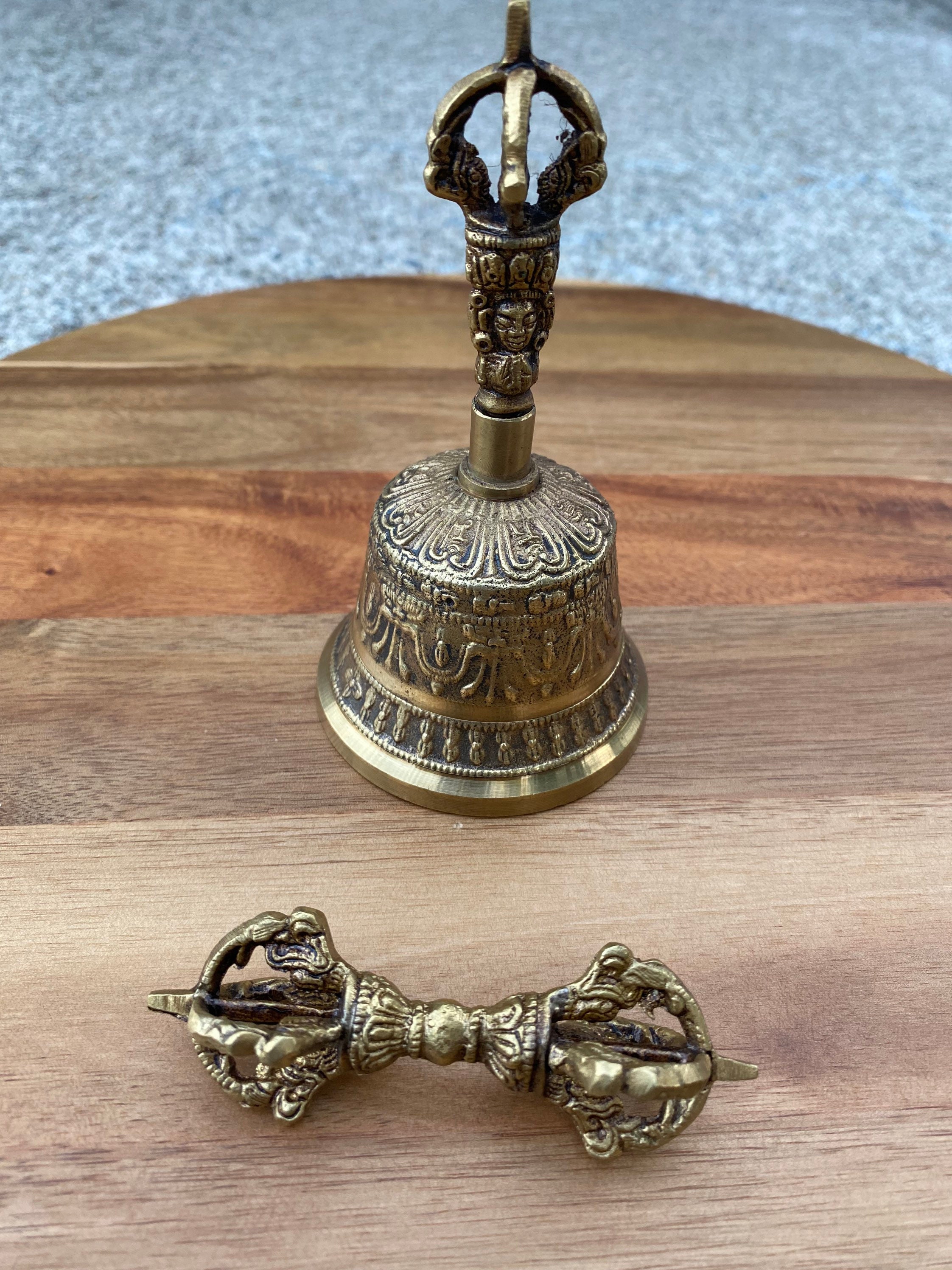 Green Heart Chakra Tibetan Bell (Note D) – www.