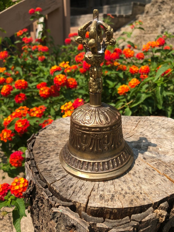 Tibetan Brass Buddhist Bells, Tibetan Bell Meditation