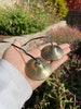 High Vibrational Perfect Travel Size Tingsha Bells Tingsha Cymbals Tibetan Bells Relaxation Meditation Selfcare Mindfulness Yoga Wind Chimes 