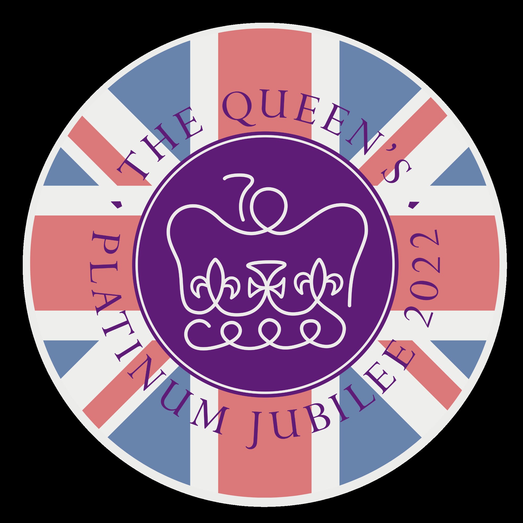 Platinum Jubilee Stickers 2022 Jubilee Party Celebration Etsy Canada