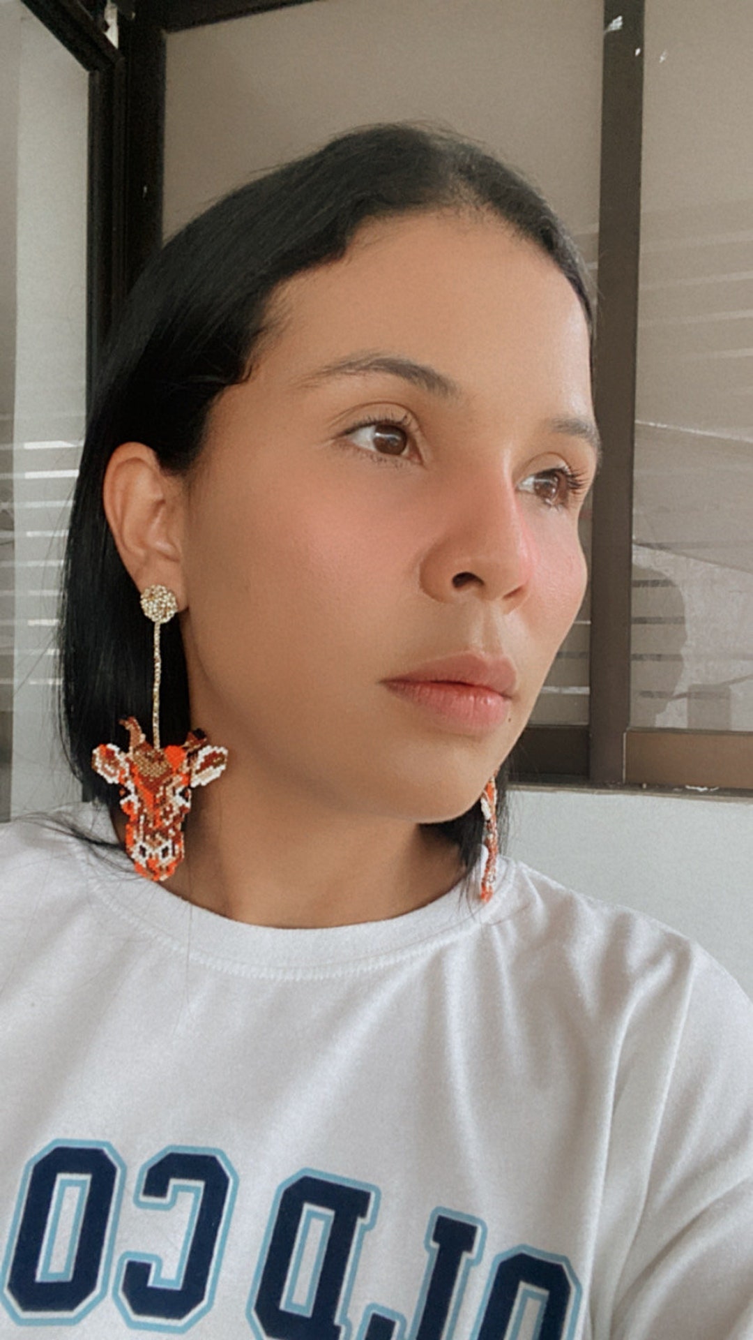 Unique Earrings, Colombia, Indigenous Jewelry, Indigenous Earrings