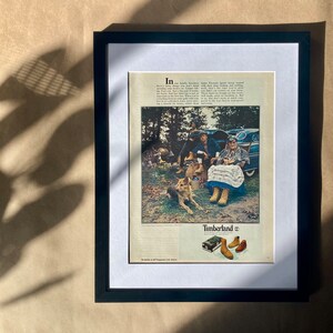 1979 Timberland Vintage Advertisement - Original Magazine Ad