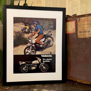1969 Yamaha Vintage Advertisement - Original Magazine Ad