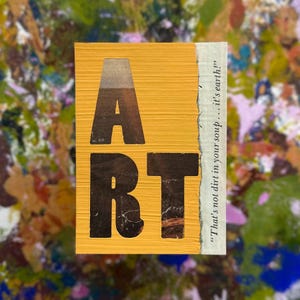 ACEO - ART: Brud w Twojej zupie - Oryginał