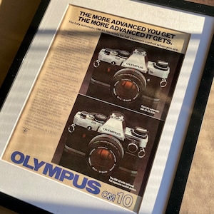 1979 Olympus Vintage Advertisement - Original Magazine Ad