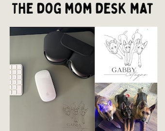 Alfombrilla de escritorio personalizada para mascotas