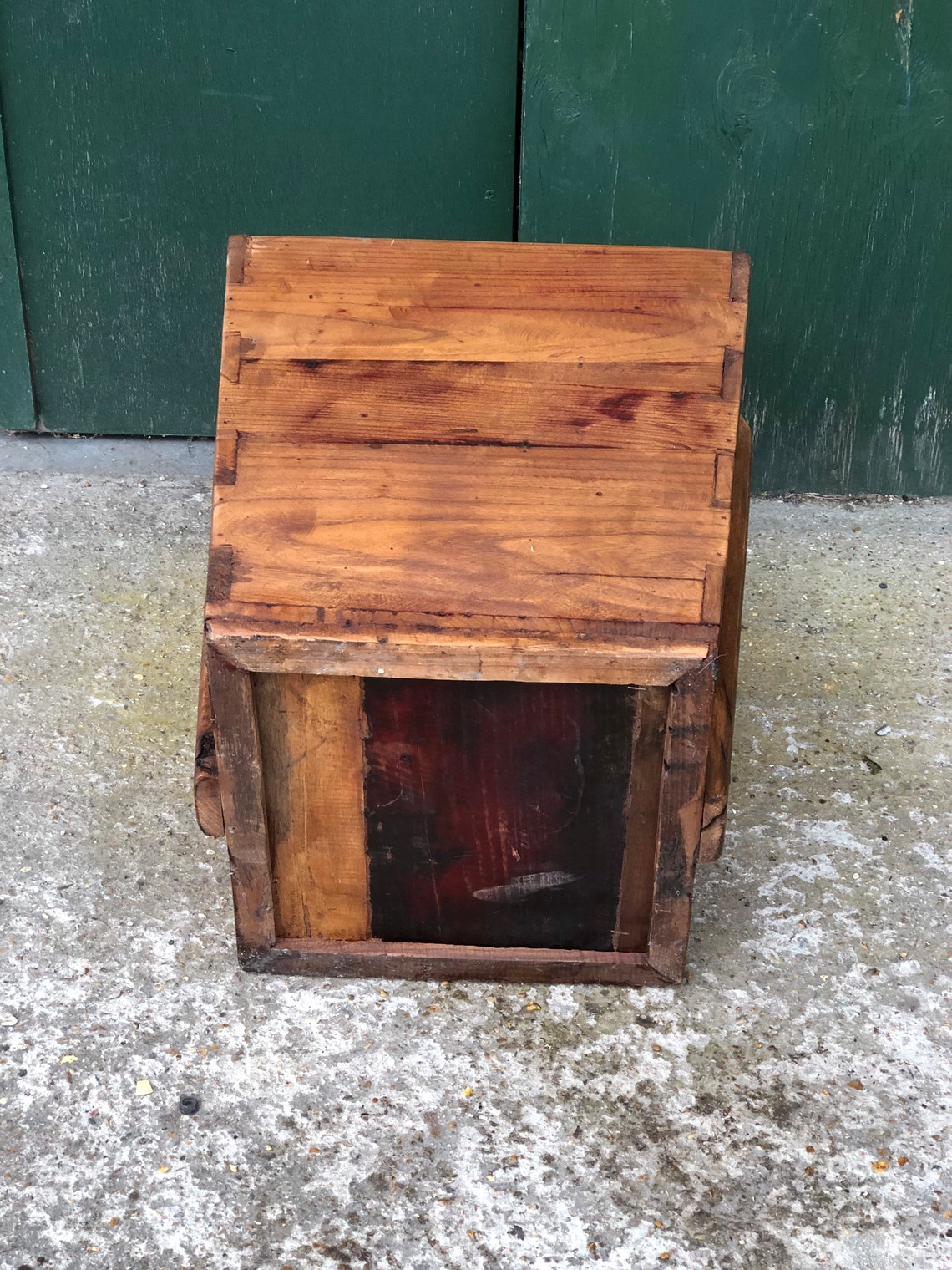 Vintage wooden rice bucket 62 FREE UK DELIVERY Etsy