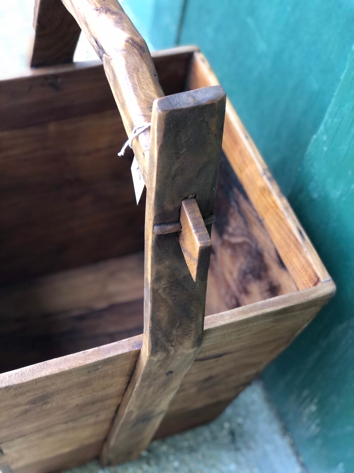 Vintage wooden rice bucket 62 FREE UK DELIVERY Etsy