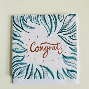 Gefeliciteerd wenskaart