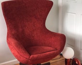 Mid-Century Modern Adrian Pearsall for Craft Associates Swivel Egg Lounge Chair