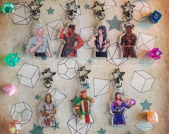 Baldur's Gate 3 Acrylic Keychains