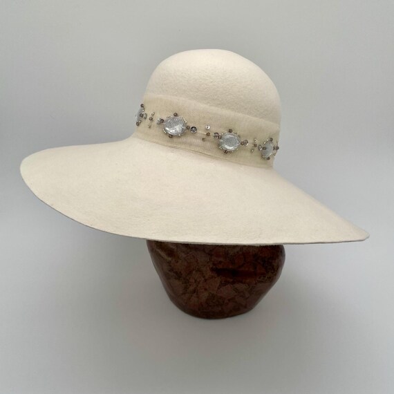 Cream Wide-Brim Fedora with Decorative Band 6061.jpg?v=1768996617 main image 4