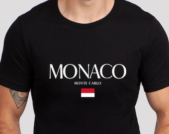 Monaco Monte Carlo - Riviera- South of France T-shirt Tee