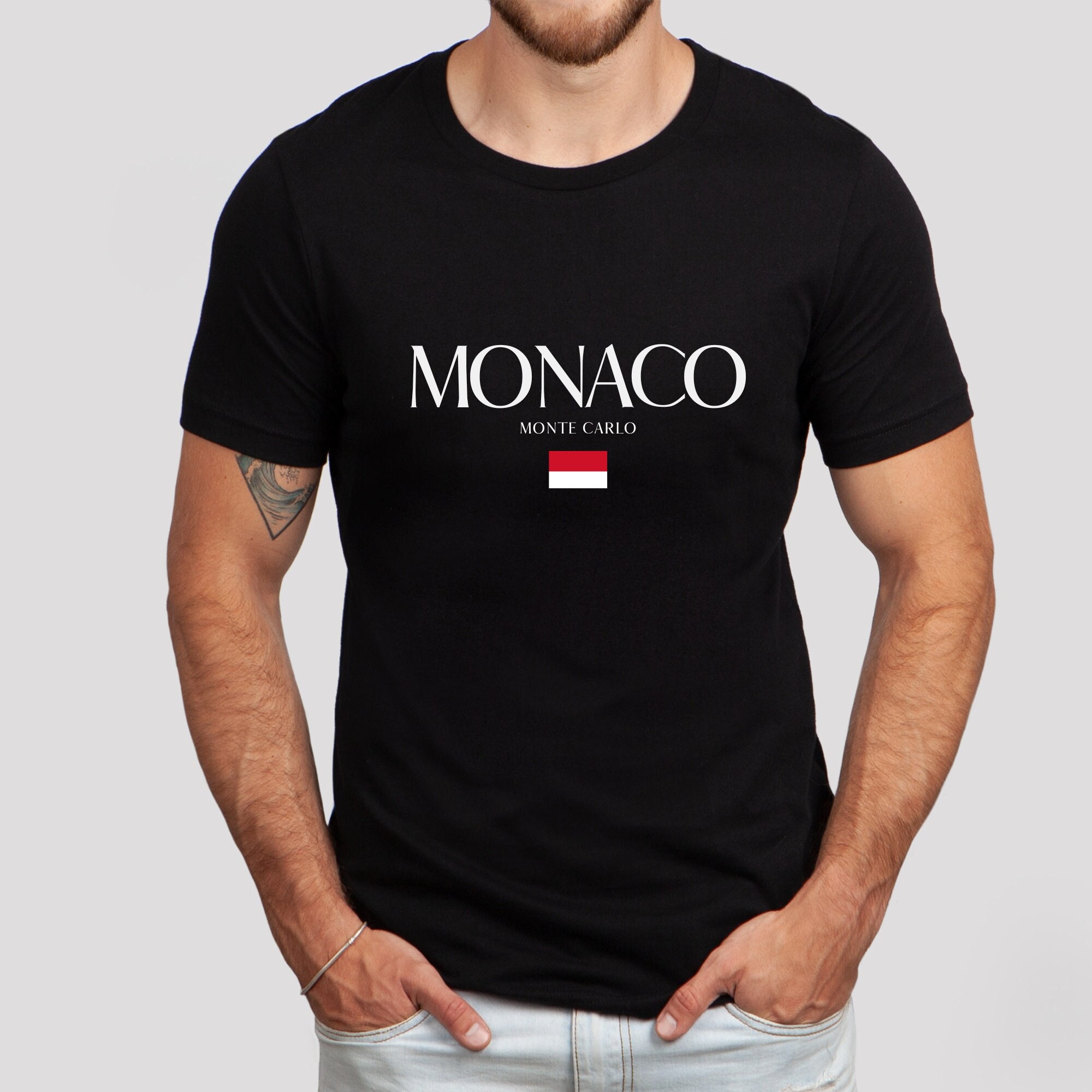Monaco Monte Carlo - Riviera- South of France T-shirt Tee