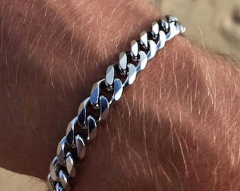 Cuban Link Bracelet Curb Link Bracelet 