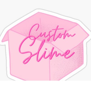 Customize a Slime | Pick color, texture, scent, addons, charms and more!!