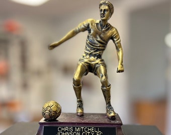 Soccer Trophy | Resin | Custom Award | Youth Soccer | Personalized Soccer Trophy