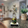 Softball Trophy | Color Column with Softball| Custom Award | Girls Youth Softball | Personalized Trophy
