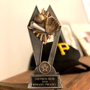 Baseball Softball Trophy | Custom Award | Youth Baseball | Personalized Softball trophy