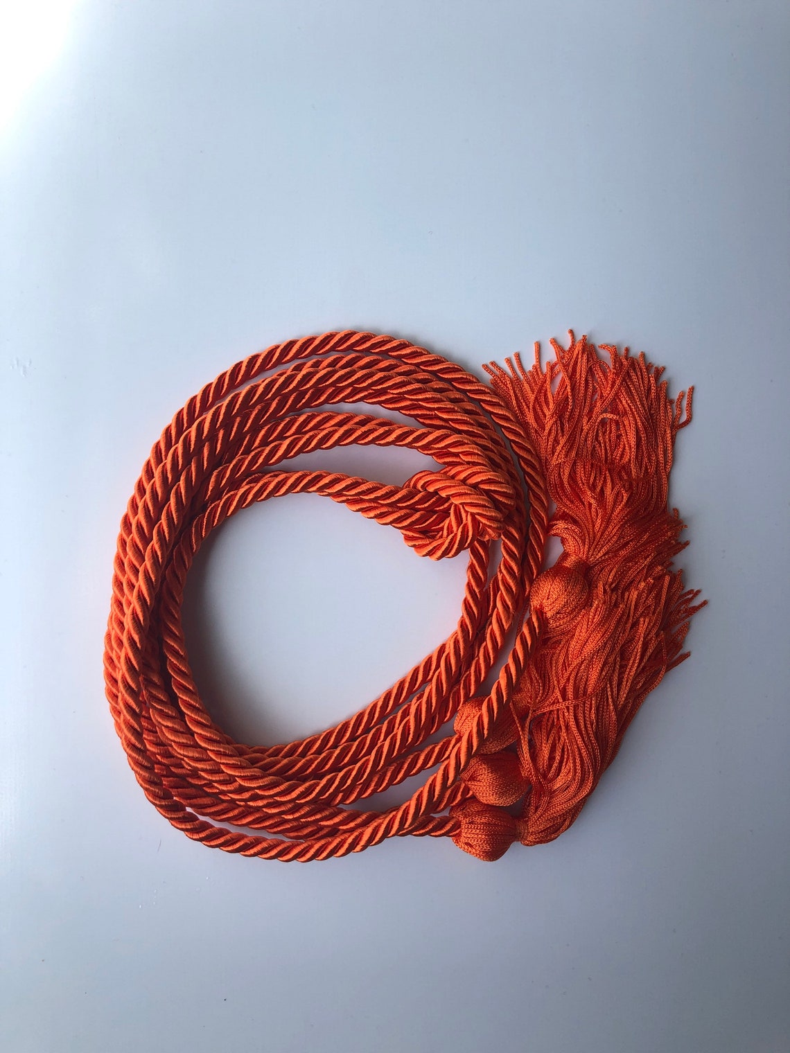 Orange Graduation Honor Cord SET of 1 OR 2 Honor Society Etsy
